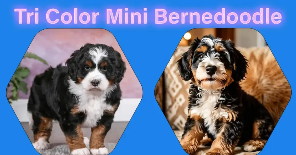 Tri Color Mini Bernedoodle