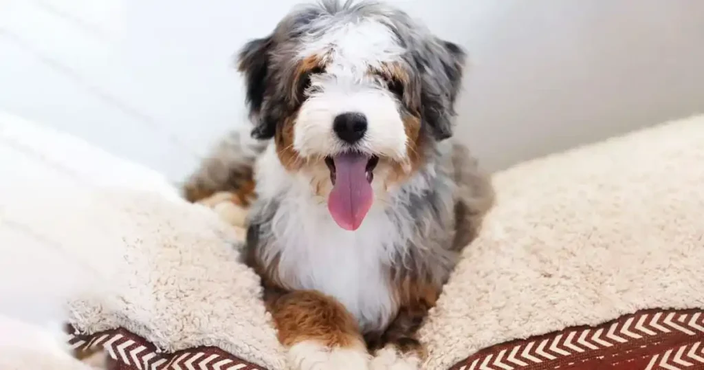 Mini Bernedoodle puppy